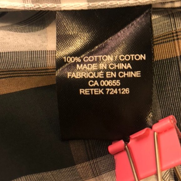 RW&CO COTTON BUTTON UP SHIRT - Picture 7 of 9